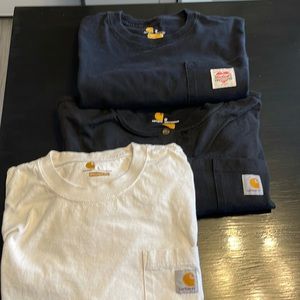 Bundle 3 carhartt t shirts